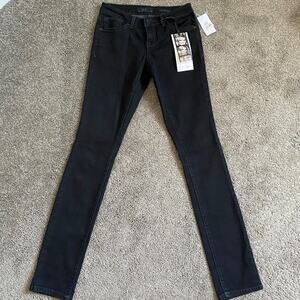 Jessica Simpson Forever Skinny Black Denim Jeans- size 26